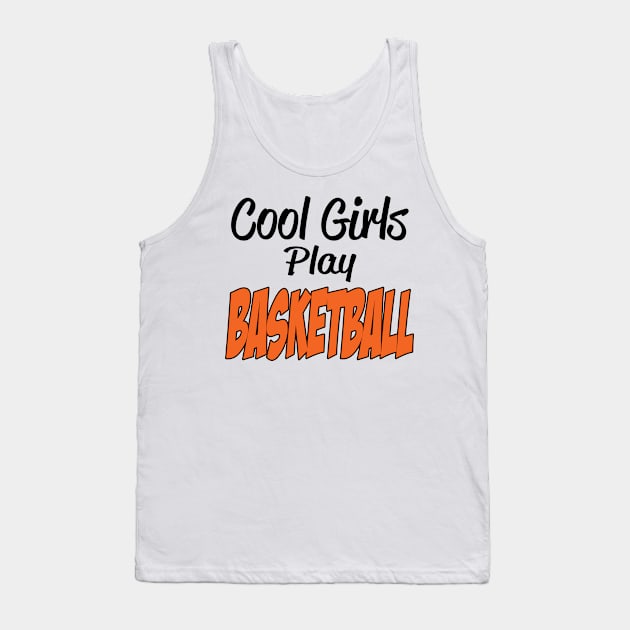 Girls Basketball Tank Top by Hudkins